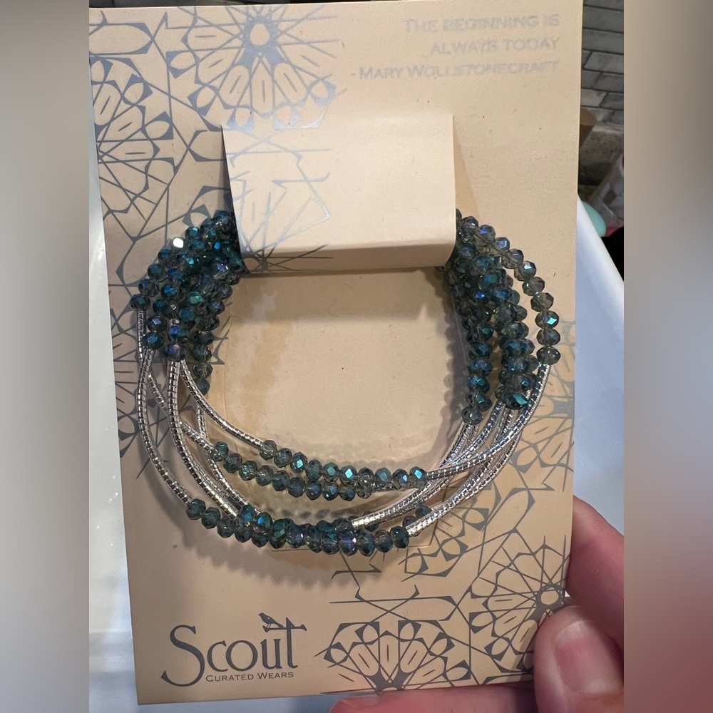 New! Scout curated wears. Bracelet/necklace.
